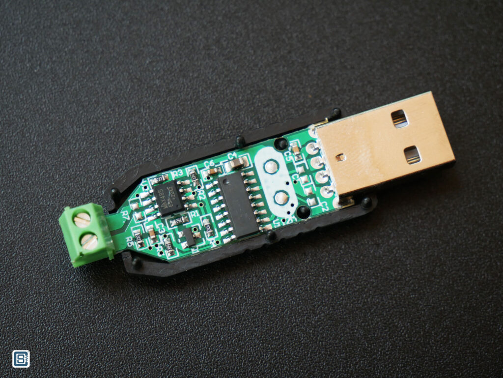 USB to RS485 Adapter Dongle PCB Top Side by CIRCUITSTATE Electronics