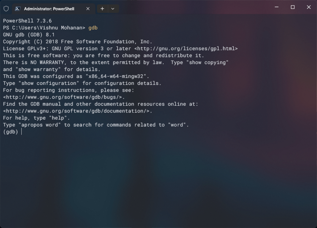 Calling GDB from Windows Terminal Command Line by CIRCUITSTATE Electronics
