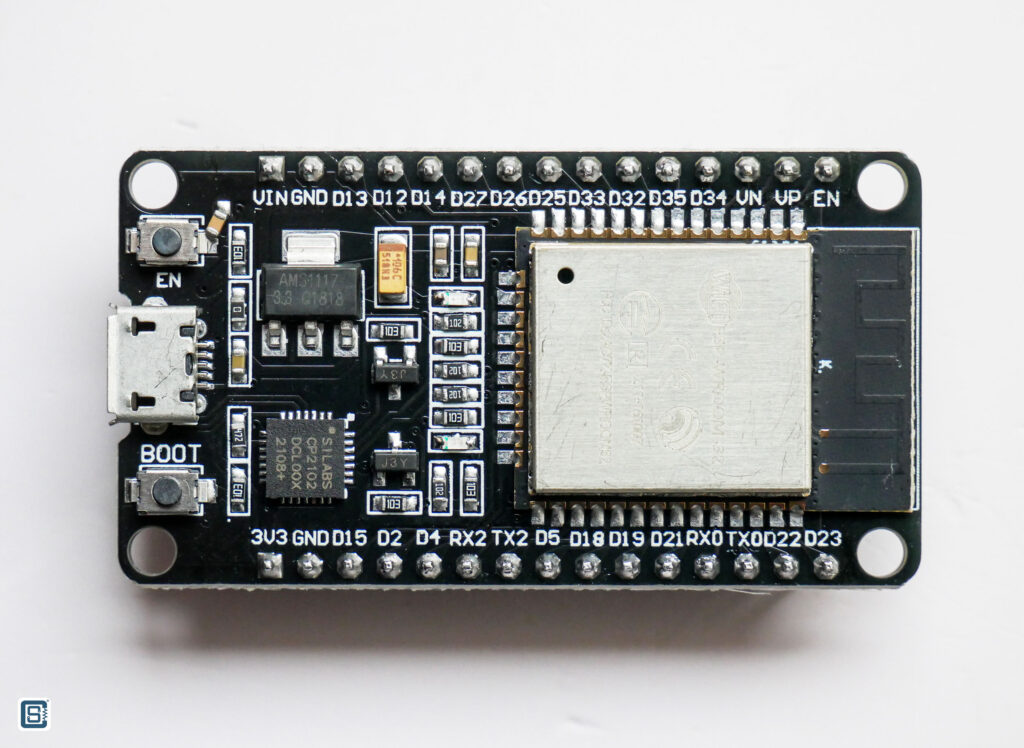 DOIT-ESP32-Devkit-V1 WiFi Development Board Top Straight View by CIRCUITSTATE Electronics