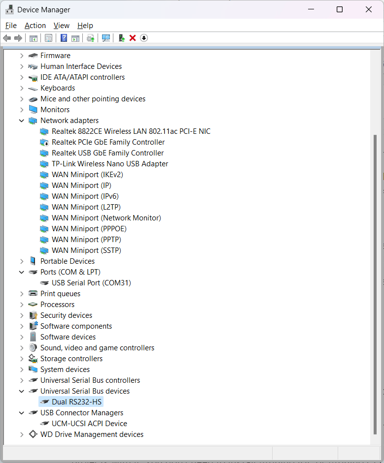 ESP-Prog FT2232HL Port Interfaces on Windows Device Manager CIRCUITSTATE Electroncis