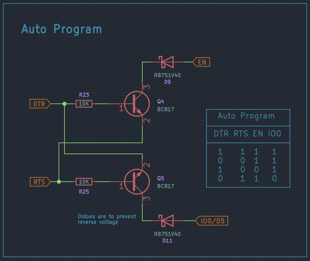 ESP32 Serial Auto Program Circuit CIRCUITSTATE Electronics
